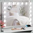 LED Lighted Hollywood Mirror Vanity Dressing Table Mirror w/17 Lights For Makeup