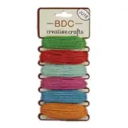 Jute Cord Card Jewelry Making Gift Wrapping Scrapbooking Crochet Macrame Craft