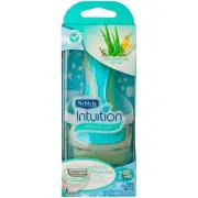 SCHICK WOM INTUITION SENS RAZOR 2PK PLUS SENSOR WOMENS KIT SENSITIVE CARE PACK W