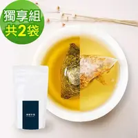 在飛比找PChome24h購物優惠-順便幸福-黃金蕎麥茶+桂花烏龍茶各10包/袋，共2袋(蕎麥 