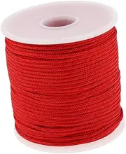 harayaa 2mm 50m Paracord Parachute Rope Cord Outdoor Camping Tent Accessory, red