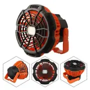 Camping Fan Led Movable Camping Fan Battery Operated Outdoor Camping Fan