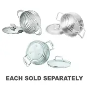 Scanpan Genuine Steamer with Lid 16/18/20cm Premium Quality Dishwasher Safe
