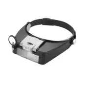 Headband Magnifier with Light Magnifying Glass Loupe Magnifying Eye Glasses Lens