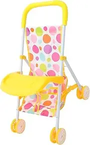 Child Stroller Toy Baby Doll Dining Chair Mini Play Stroller Doll Accessories