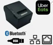 Brand New Uber Eats Printer Bluetooth, USB Ethernet Lan Network POS Restaurant
