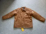 OC4293 NEW Carhartt® Sherpa-Lined Coat Carhartt Brown L Men’s New With Tags