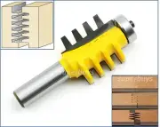 Finger Joint Reversible Router Cutter Bearing Drill Bit Comb Glue Box CNC Tool