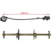 810mm Go Kart ATV Rear Axle Kit + Brake Caliper + Sprocket + Hub Golf Quad Buggy