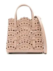 Alaïa Micro Mina Crossbody Bag