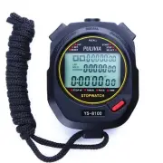 Sports Stopwatch Timer 100 Lap Split Memory Digital Stop Watch, Countdown Tim...
