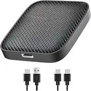 oolong 2025 Upgrade Wireless CarPlay Adapter for iPhone & Android Auto - 5.8GHz Low Latency, Plug & Play Car Projection Box, OEM Wired to Wireless Converter, Universal Compatibility