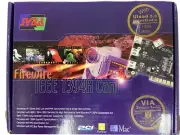 SYBA SD-FW6306-3l 4-port FireWire IEEE1394A PCI card, W/ Ulead Video Studio 5.0