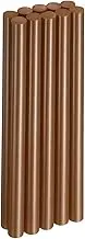 uxcell 10pcs Hot Glue Sticks 0.43" Dia x 7.87" Long EVA Mini Hot Melt Adhesive Glue Stick for Hot Melt Gun Wood Plastic Glass Flowers Fabrics Foam, Brown