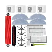 For S7 Maxv Ultra S7 Pro Ultra Robot Vacuum Main Side Brush Mop Hepa Filter Dust Bag Cleaning Rolli