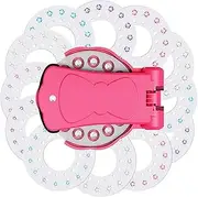Hair Gem Stamper - Bling Hair Gems Machine - Hair Gem Stamper, Bling Hair Styling Tool, Children DIY Hair Jewels Refill Set, Children's Toy Set Edorro