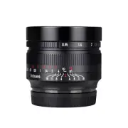 7artisans 50mm F0.95 large aperture Manual Portrait Lens For CRF RF Mount R5 R6