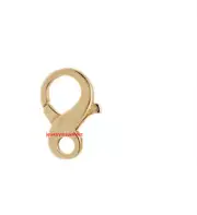 9mm TINY 14k GOLD Yellow Gucci Figure 8 Infinity Designer Chain Trigger Clasp
