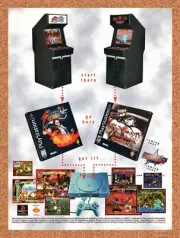 Sony PS1 Arcade Games Original 1995 Vintage Ad - King Of Fighters Promo