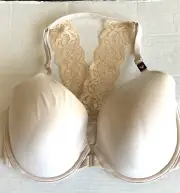 VICTORIAS SECRET Body by Victoria Lace Racer Back Full Coverage Lined Bra 32DDD