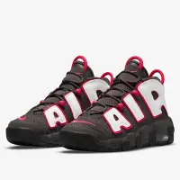 在飛比找Yahoo!奇摩拍賣優惠-現貨 Nike Air More Uptempo GS 黑紅