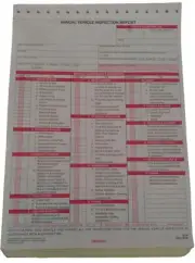 Lot of 100 JJ Keller 3128 400-FS-C3 Annual Vehicle Inspection Report Carbonless