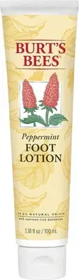 Burt's Bees Peppermint Foot Lotion 3.38oz Brand New Sealed