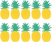 HOLIDYOYO 10pcs Fruit Fridge Magnets,Resin Refrigerator Magnets Whiteboard Stickers for Office Photo Cabinet Bulletin Board, Hold for Photos Notes & Decorations(Pineapple)