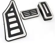 Car Foot Pedal Cover, for Fit, for Jazz GR MK4 2016~2022 2021 2020 Gas Brake Clutch Accelerator Pedal Pads Accessories Stainless Steel Car Foot Pedal (at)