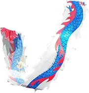 Square Fitness Dragon Dance Ribbon Strips Washable Colored God Claw Dragon Streamer Flinging Chinese Dragon Ribbon Streamer