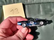 AMC NOS Trans Am Javelin AMX rollback Thunderjet blue chrome 1:64