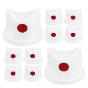 15 PCS Self-painting Nozzle Mirror Spray Aerosol Cap Replacements Can Nozzles