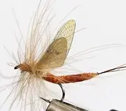 Riverruns Handmade Trout Salmon Mayflies Nymph Stone Fly Dry Flies - 4 Piece Lot