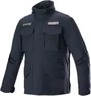 Alpinestars MO.ST.EQ Field waterproof Motorcycle Textile Jacket, black, Size M for Men