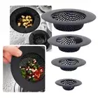 Stainless Steel Sink Strainer Kitchen Waste Plug Filter Drain Stopper 5.5-11.5cm