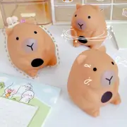 Cute Capybara Mochi Pinching Toy Squishy Toy Stress Release Hand Relax Gifts