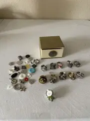 LOT 12 Sets STAXX Stainless & Sterling Silver Interchangeable Size 8 9 10