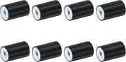 uxcell 8Pcs 25 x 40mm M8 Thread Female Rubber Mounts, Vibration Isolators, Replaces Anti Vibration Pads Flat Silent Block Base Block