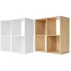 4 Cube Storage Shelf Display Cabinet Cupboard Bookshelf Unit Toy Book Organizer*