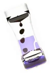 Liquid Motion Bubbler Black Purple