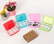 AU Seller New Pill Box Case Medicine Container Dispenser Vitamin Organiser 6R