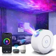 Smart Star Projector Galaxy Light, LED Starry Sky Night Light Control by WiFi