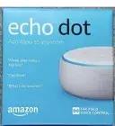 Amazon Echo Dot (3rd Generation) Smart Speaker with Alexa - Sandstone [WHITE ]