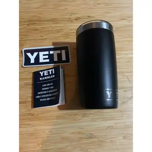 YETI  Rambler Tumbler Black 20oz 真空雙層保冰杯 冰霸杯 露營專用