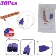 US 30Pcs Neonate Disposable SpO2 Sensor Apply to Nellcor pulse oximetry Probe