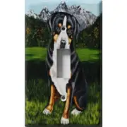 SnazzySwitch Dog In The Mountains Decorative Light Switch Plate Cover