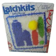 HI Latch Hook Rug Kit New Vintage 1980 Betty Wilkinson LH 109 Kristi Kits