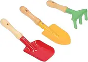 Fdit Mini Garden Tools, Kids Potted Plant Tools Light Weight Kids Gardening Set with Smoother Edges Appropriate Size for Gardening Succulents