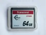 Transcend Cfast 2.0 64GB, TS64GCFX600