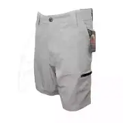 Sunsations Multi-Functional Cargo Hybrid Stretch Shorts Swim Trunks Dune Tan